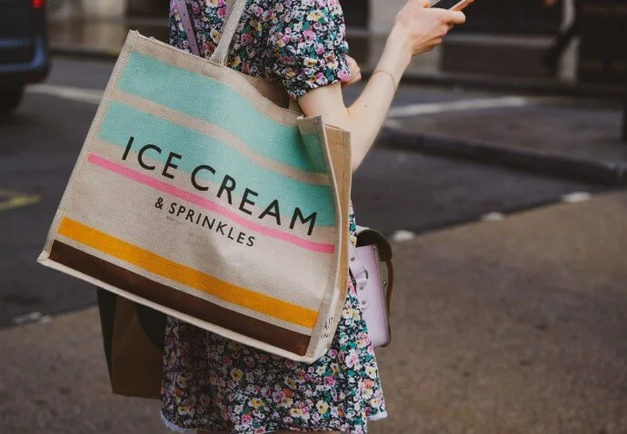 Bolsas de compras de lujo personalizadas y asequibles