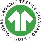Logotipo del Estándar Global de Textiles Orgánicos (GOTS, por sus siglas en inglés)