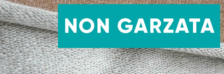 felpa non garzata felpa non garzata