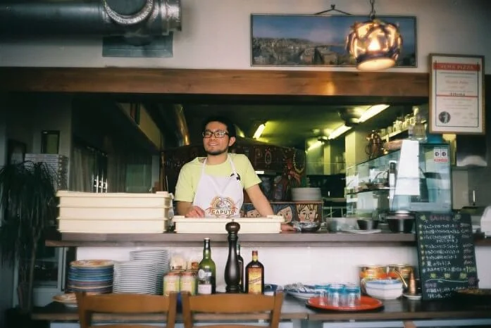 Camiseta de pizza para empleados de pizzería
