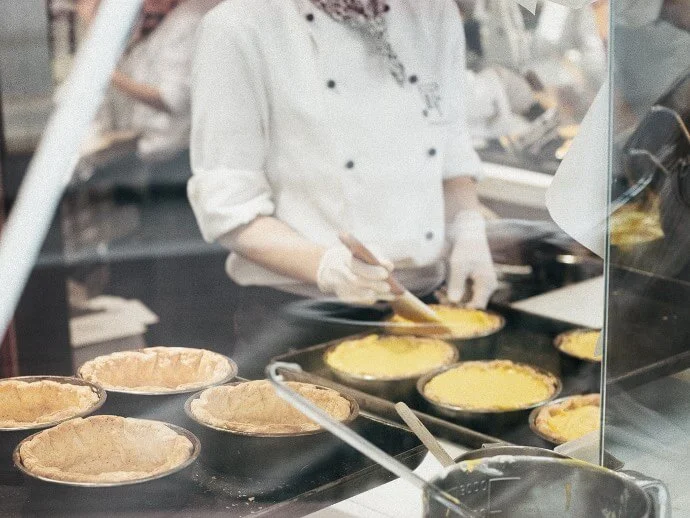 Chaqueta de pastelero personalizada online