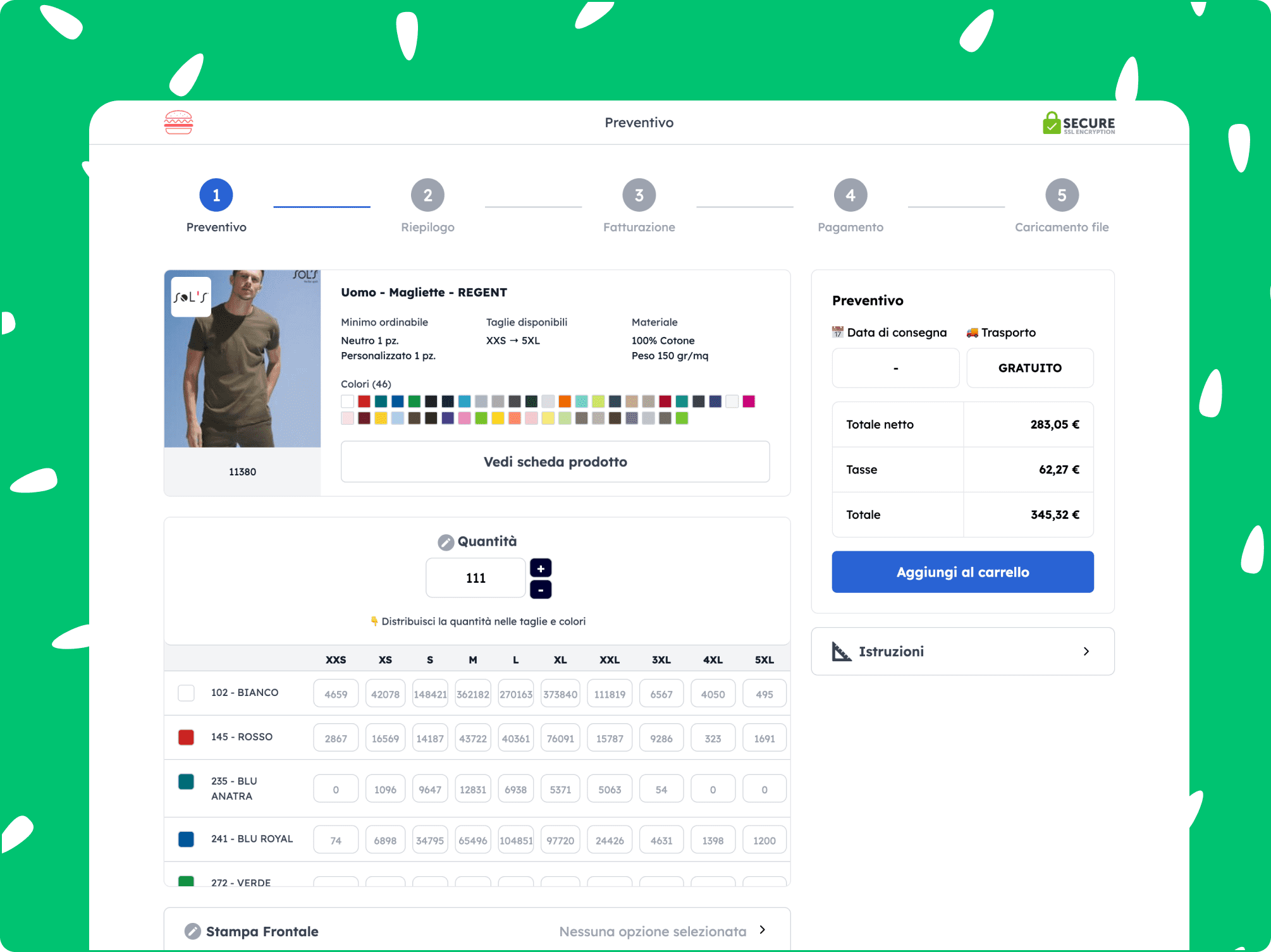 Pedir es muy fácil con nuestro configurador